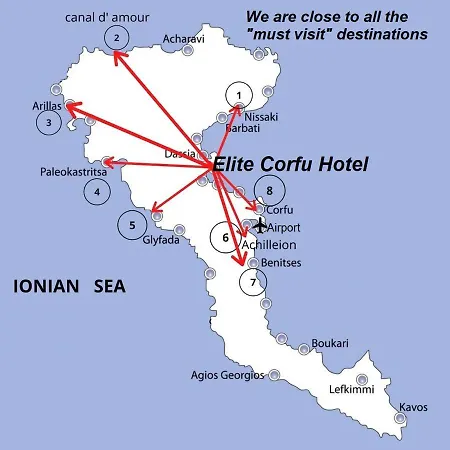 Elite Corfu Sea View Aparthotel